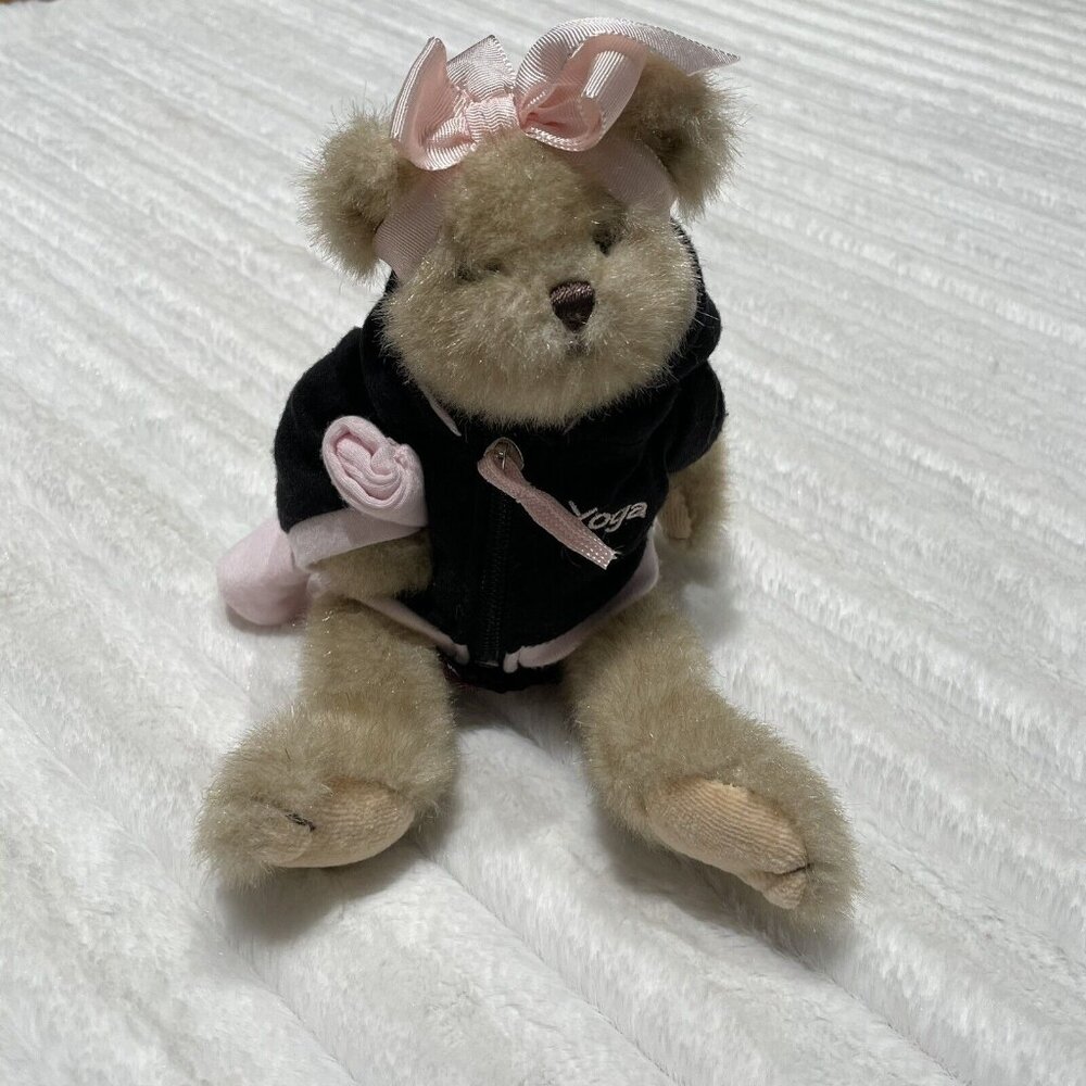 The Bearington Limited Collection Zoe Zen Collectible Series 11” YOGA Bear Plush